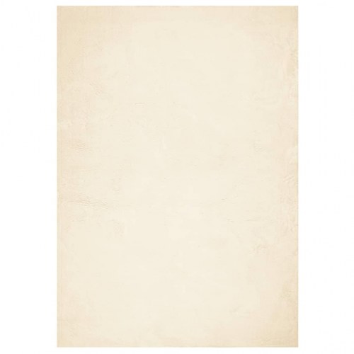 Gulvtæppe HUARTE 200×280 cm - kort luv, vaskbart, cremefarvet