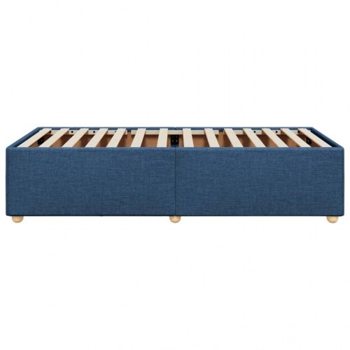 Sengeramme i stof 100 x 200 cm - blå