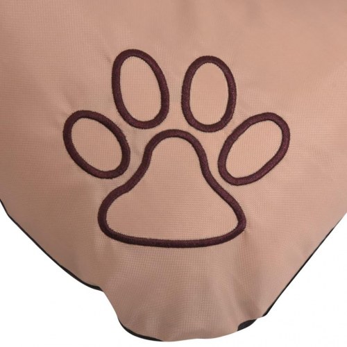 Hundemadras L - beige, vandafvisende oxford