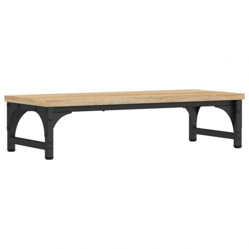 Skærmstander i konstrueret træ - 55 × 23 × 14 cm, sonoma-eg