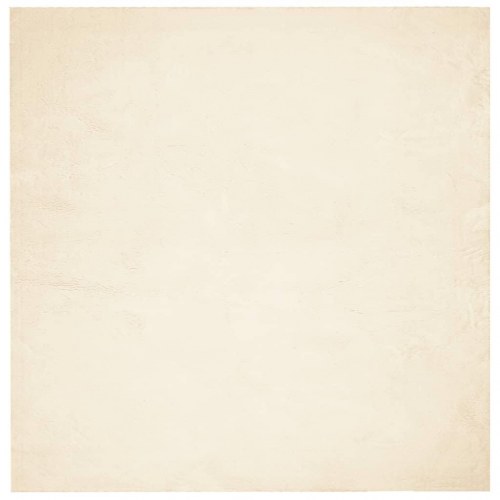Gulvtæppe HUARTE 200x200 cm - kort luv, vaskbart, cremefarvet