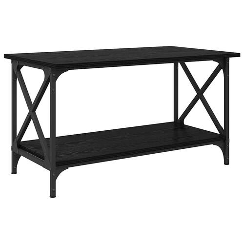 Sofabord Sort eg 80 x 45 x 45.5 cm Konstrueret træ