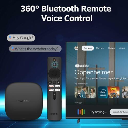 Xiaomi TV Box S (3. gen) - 4K streaming-enhed