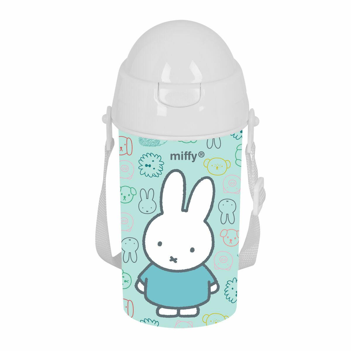 Miffy vandflaske - Miffy Friends, blå, 500 ml