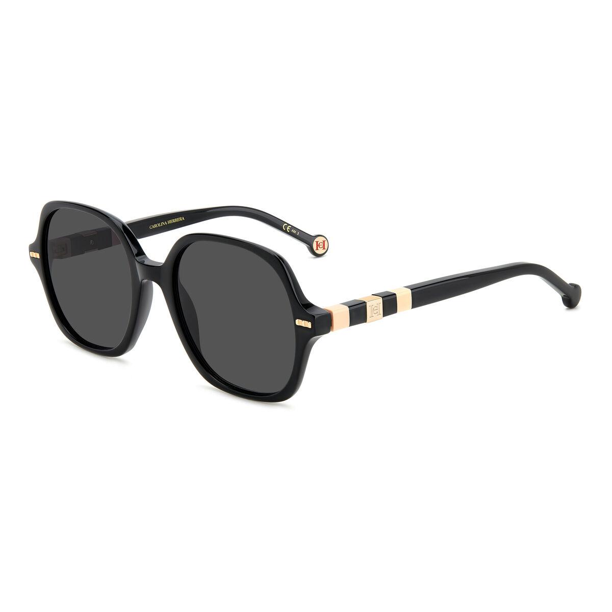 Carolina Herrera HER-0106-S-KDX solbriller til kvinder - Ø 55 mm, sort