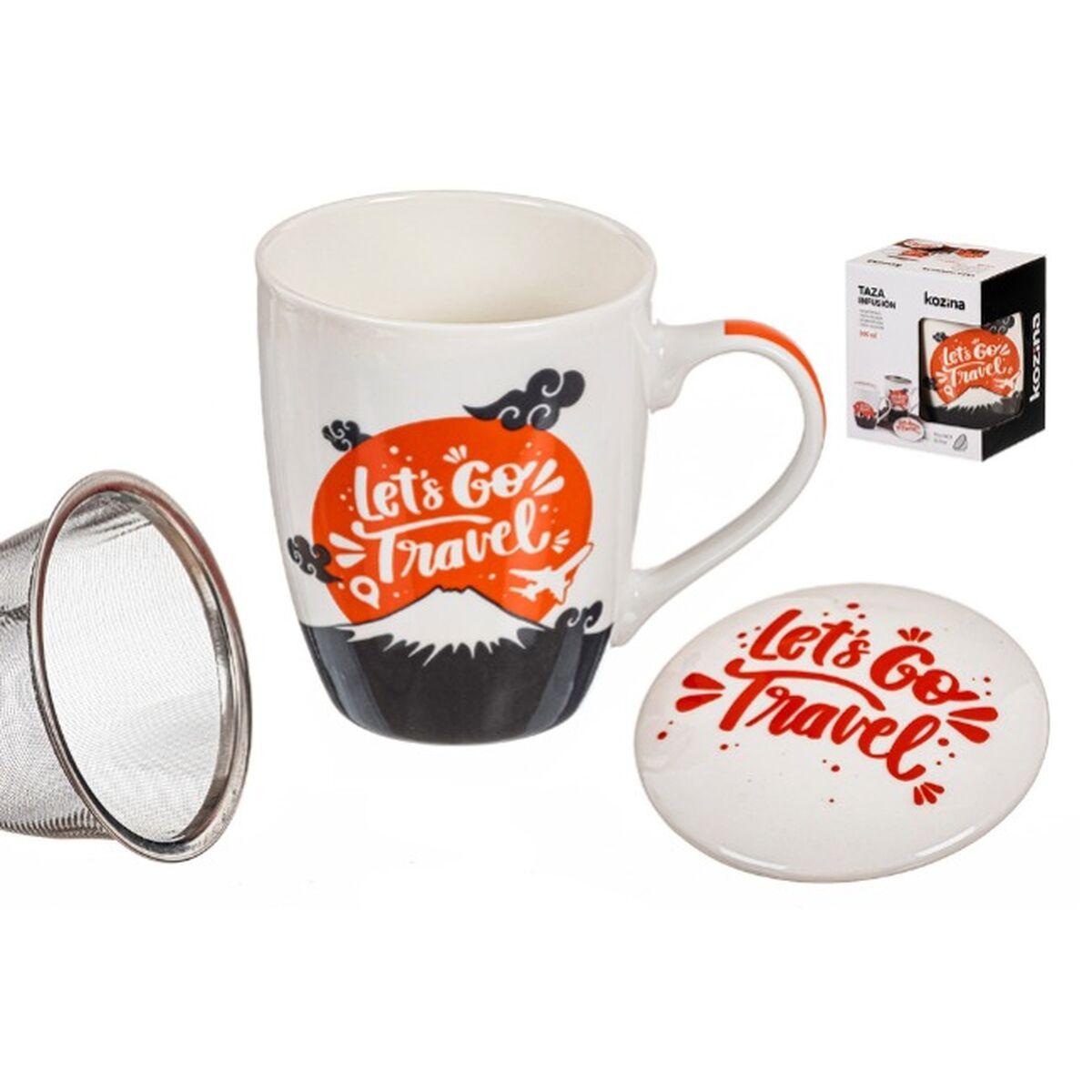 Kozina tekop med infuser og låg - 300 ml