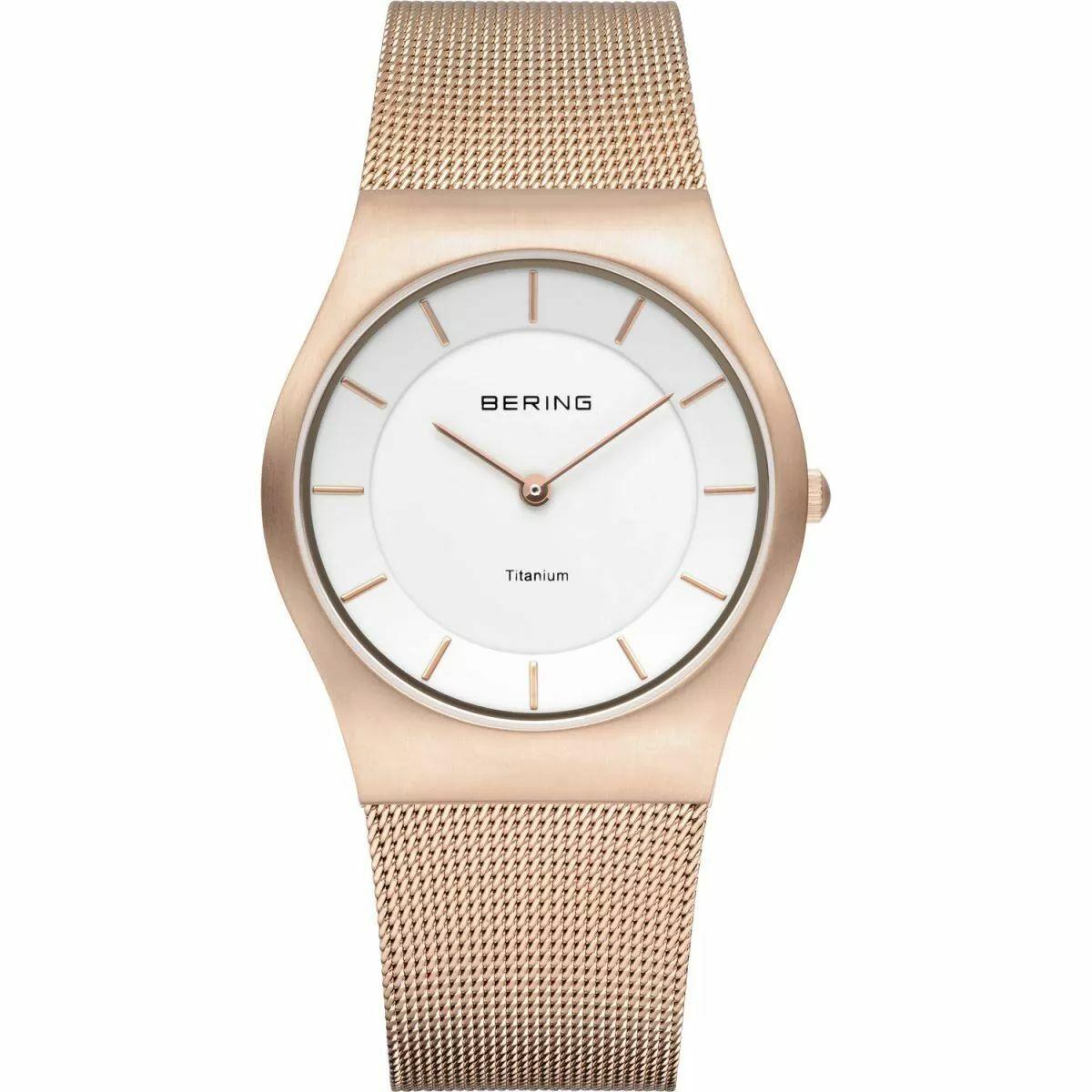 Bering dameur 11935-366 - titanium, safirglas, Ø 36 mm