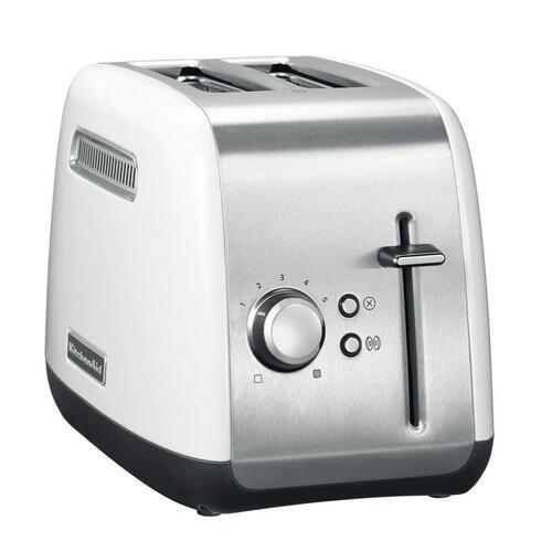 KitchenAid brødrister 5KMT2115EWH - hvid, 1.100 W, 2 skiver
