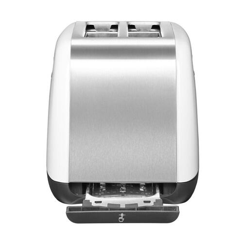 KitchenAid brødrister 5KMT2115EWH - hvid, 1.100 W, 2 skiver