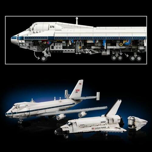 LEGO Icons 10360 Shuttle Carrier Aircraft - 2.417 dele