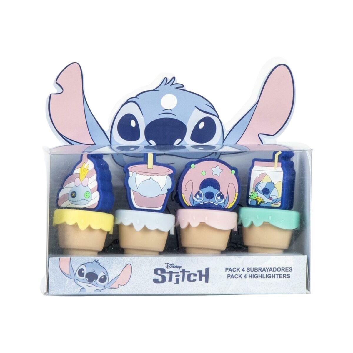 Stitch overstregningstuscher - Blå 5 dele