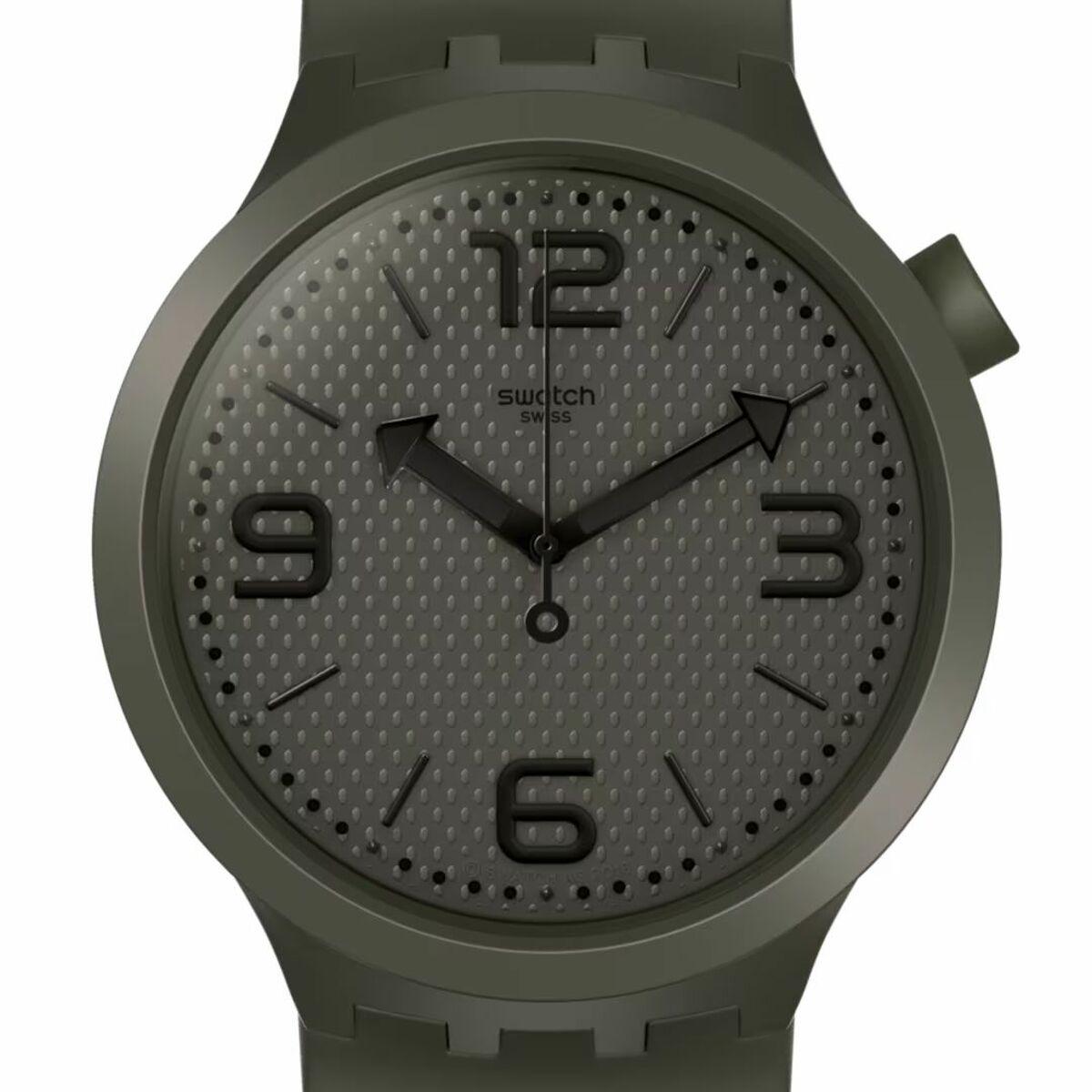 Swatch SO27M100 unisex armbåndsur, grå (Ø 47 mm)