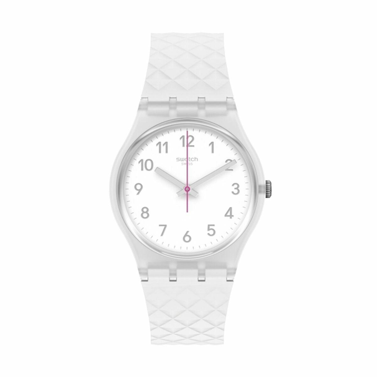 Swatch dameur - hvid skive, Ø 34 mm