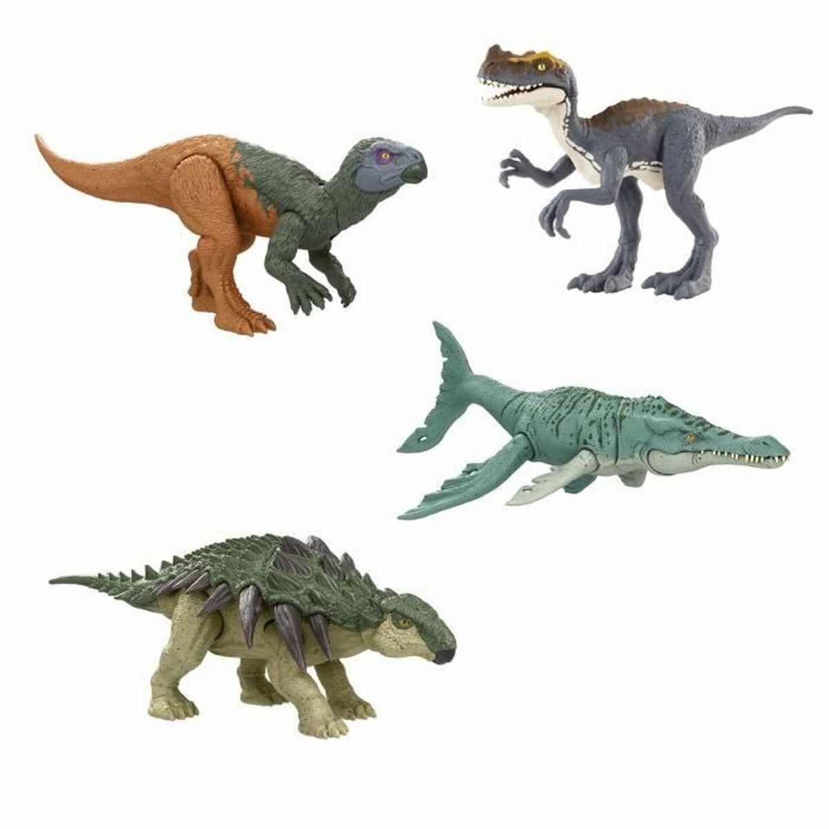 Jurassic World dinosaur figur - 17 cm, multifarvet billede
