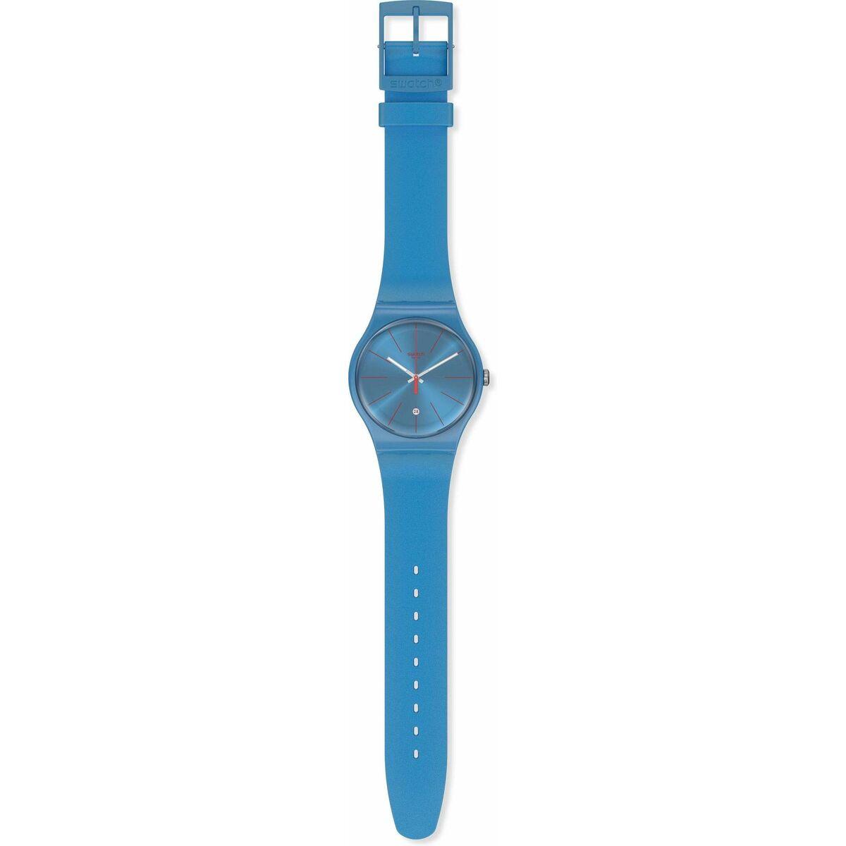 Swatch herreur LAGOONAZING - blå (Ø 41 mm)