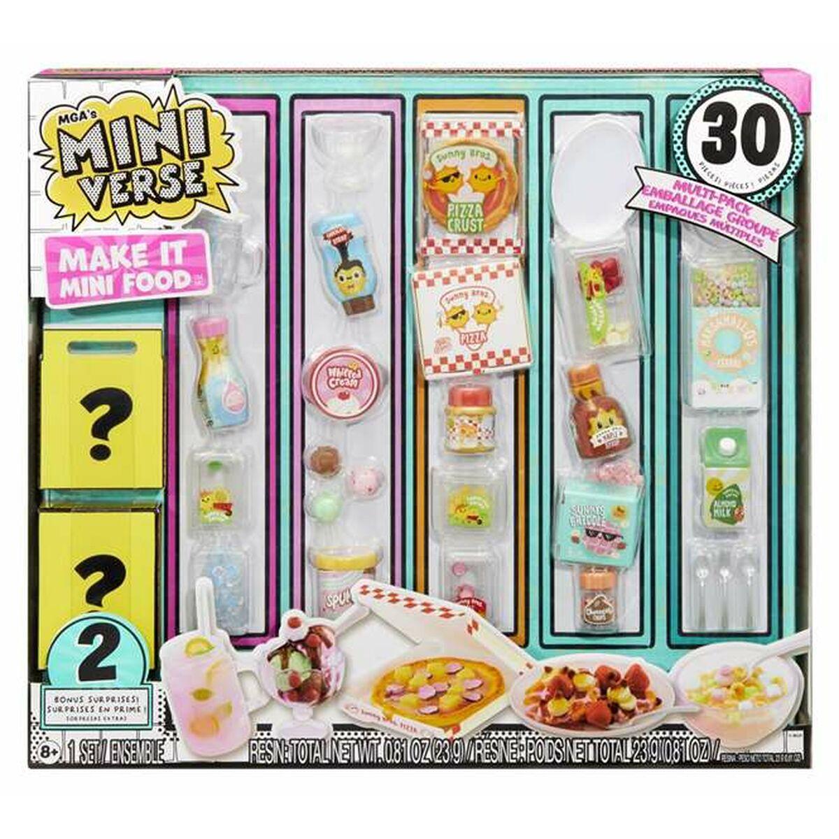MGA Mini Verse Make It Mini Food - Playset, 30 dele