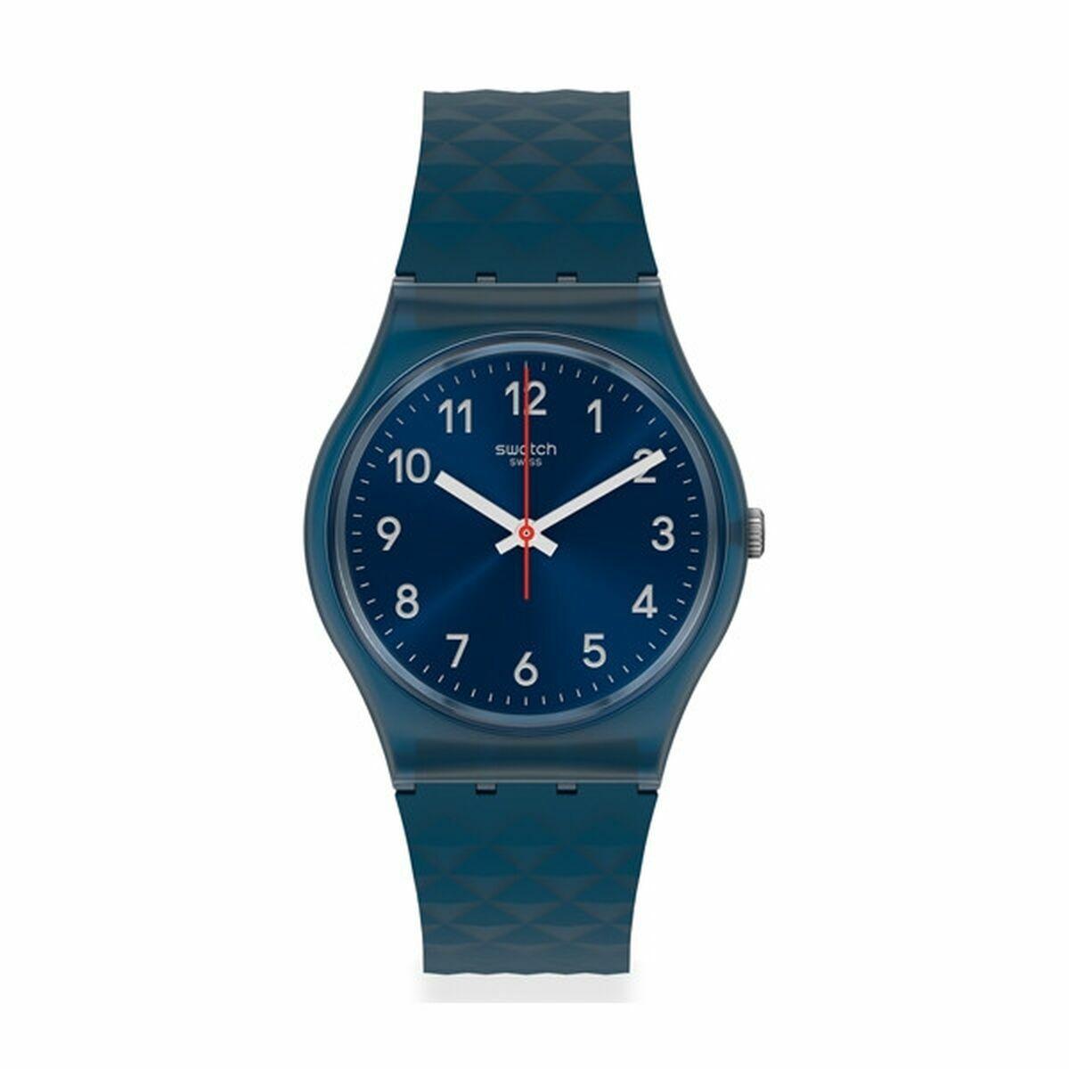Swatch unisex armbåndsur GN271 - blå, Ø 34 mm