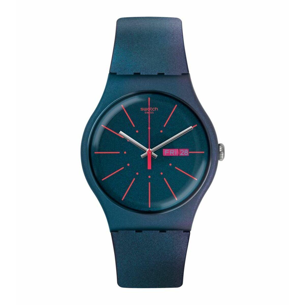 Swatch unisex armbåndsur - blå, Ø 41 mm