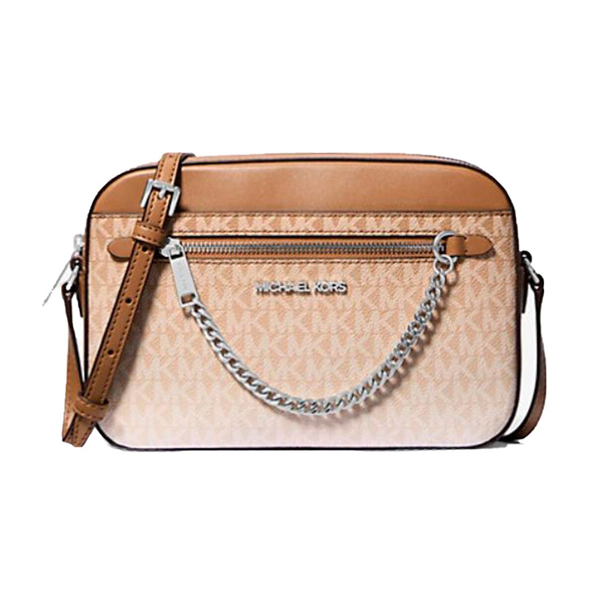 Michael Kors crossbody skuldertaske - brun, 25 × 16 × 6 cm