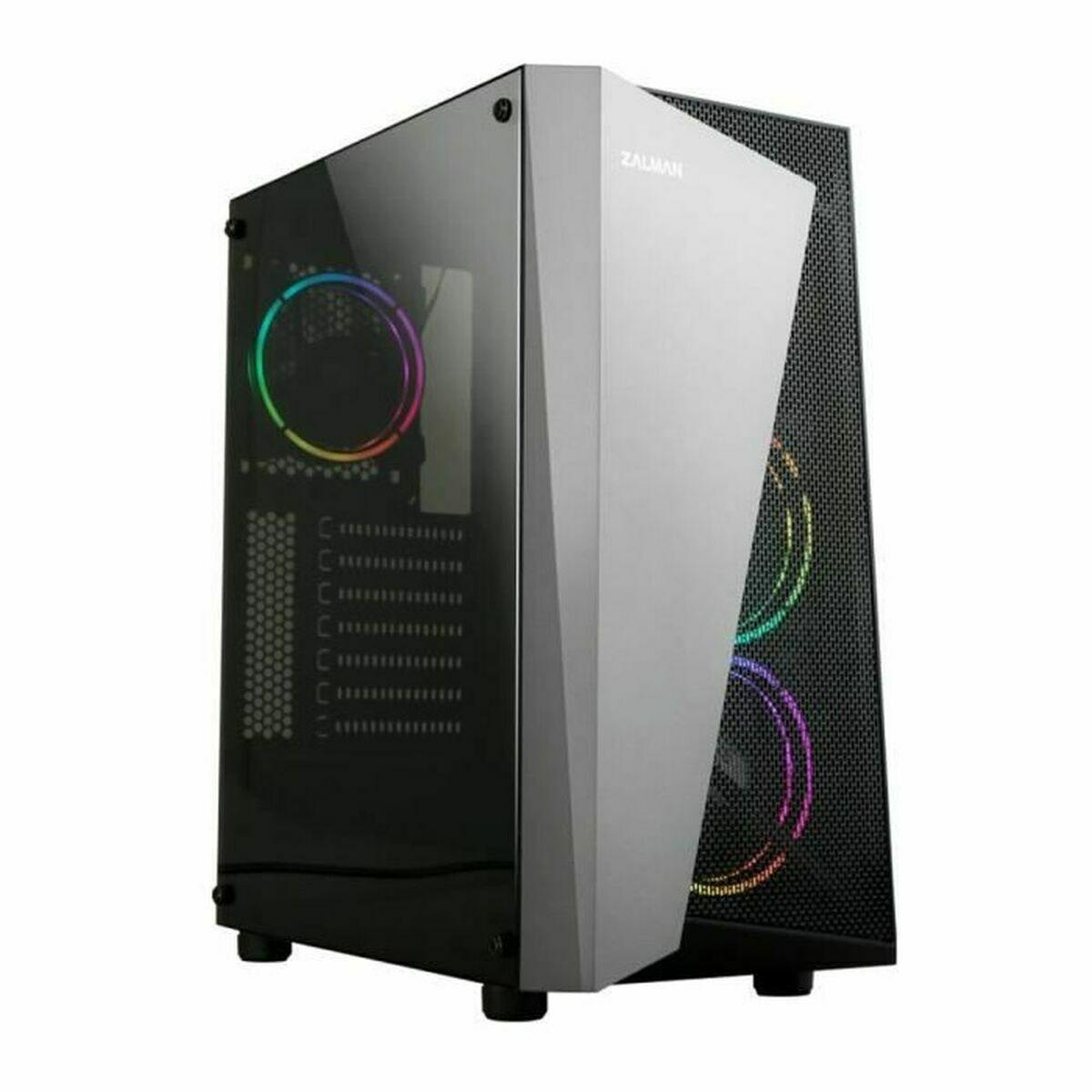 Zalman S4 Plus ATX semi-tårn kabinet - Sort