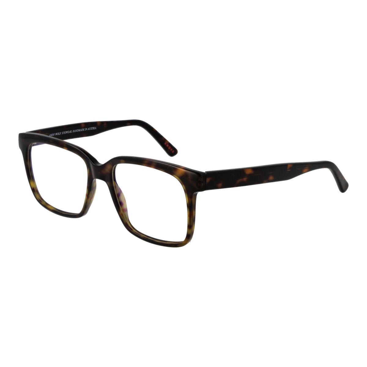 Andy Wolf brillestel 4484 53G - unisex acetat-look i skildpaddemønster