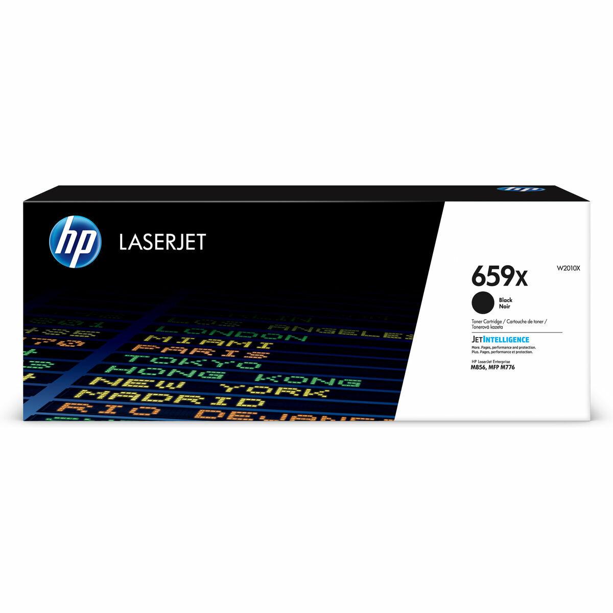 HP 659X W2010X original toner - sort billede