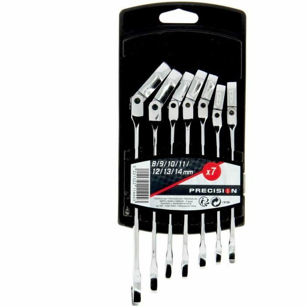Pipe skruenøglesæt Precision Steel - krom-vanadium, poleret