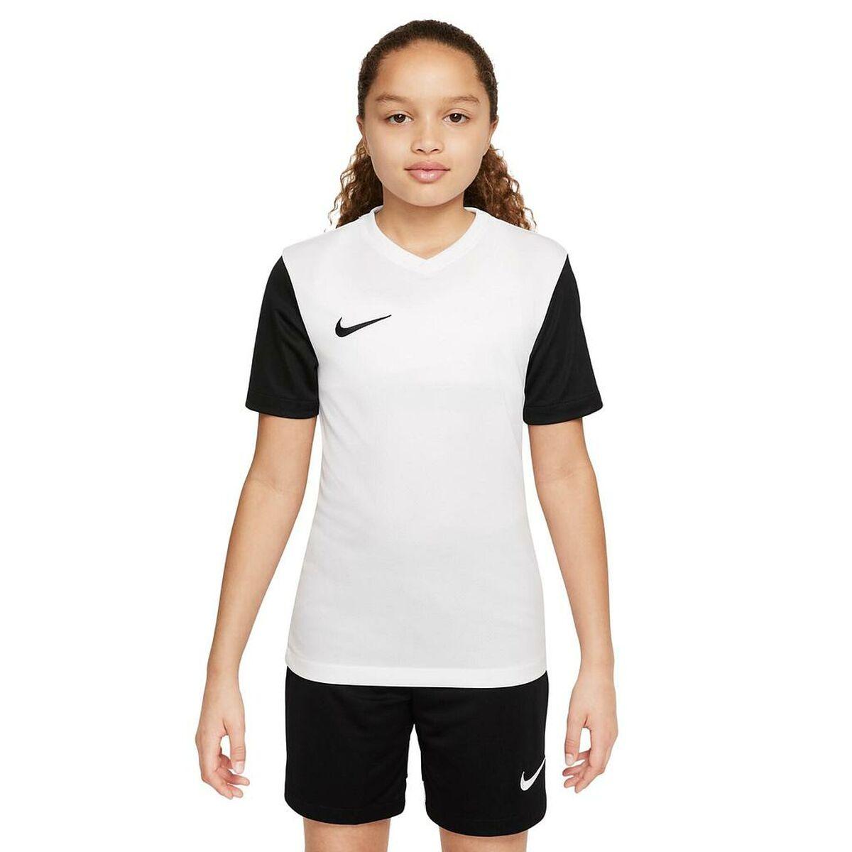 Nike TIEMPO Premier 2 kortærmet T-shirt til børn, hvid (16 år)