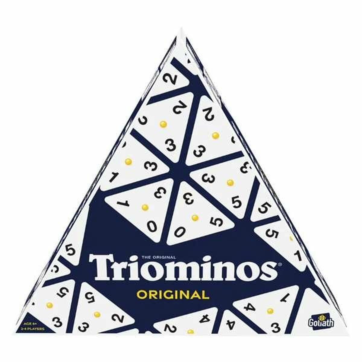 Brætspil Triominos Original - Bizak (hvid/sort)