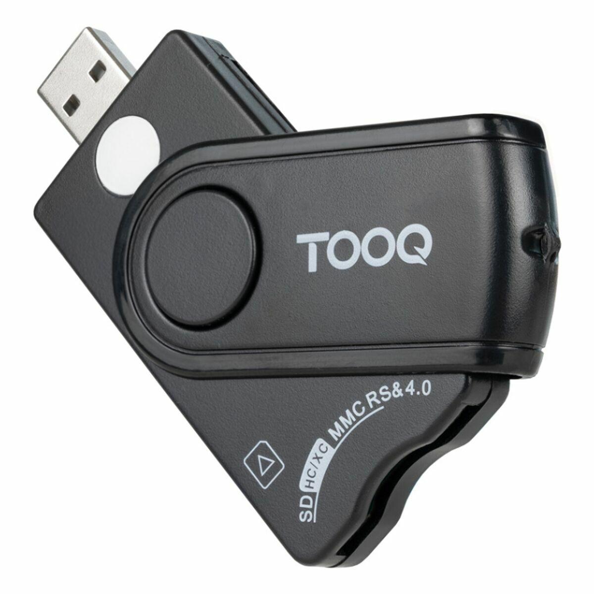 TooQ TQR-3012B USB 2.0 kortlæser - sort