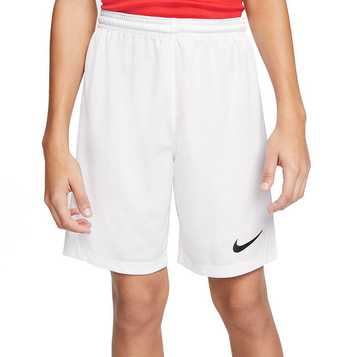 Nike Dri-FIT Park III børneshorts - hvid (16 år)