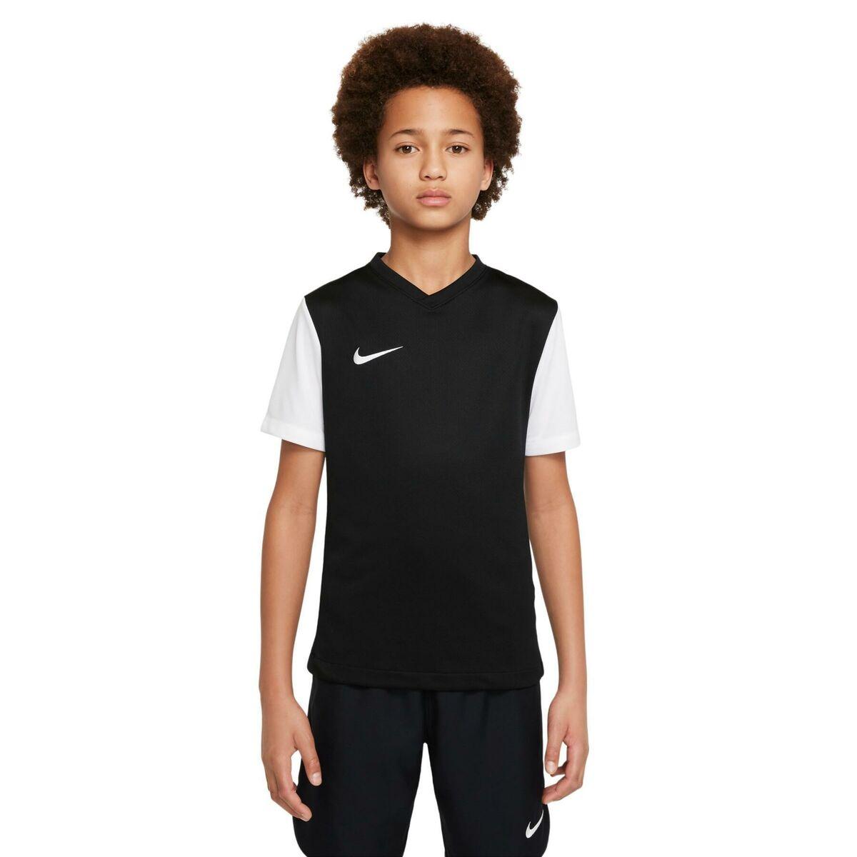 Nike Tiempo Premier 2 kortærmet T-shirt til børn, sort (12 år)