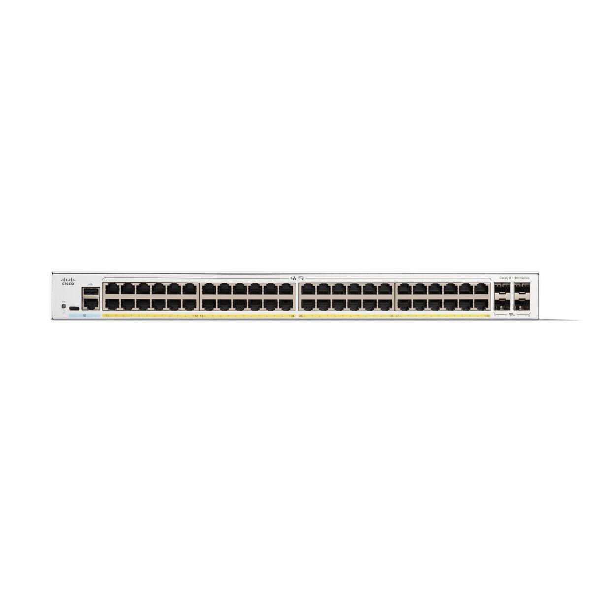 Cisco Catalyst C1300 Managed 48x1gbe 4x10gbe Sfp+ Poe 740w Switch