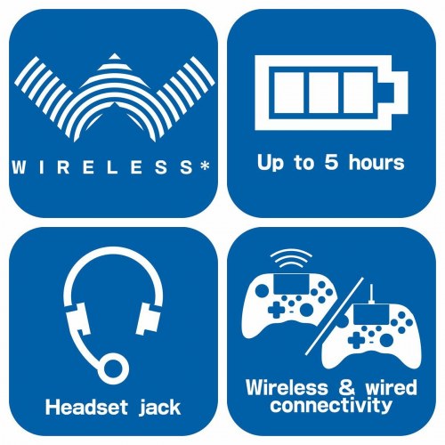 PS4 controller HORI Onyx - trådløs gamepad (sort)