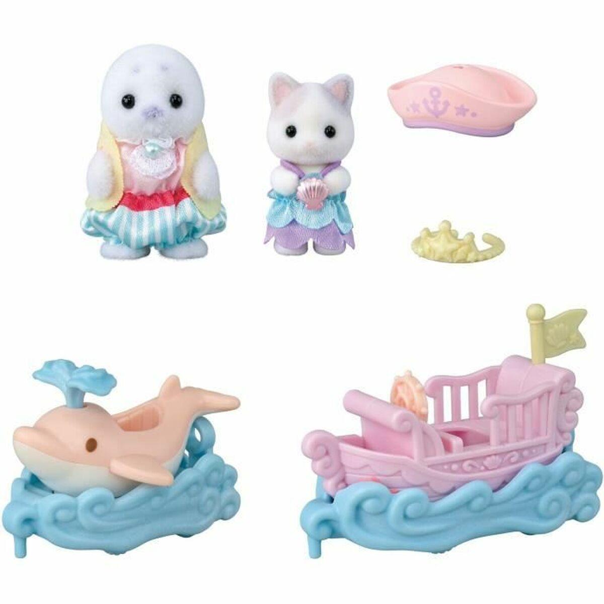 Sylvanian Families Playset - Amusement Park Ride the Waves, multifarvet billede