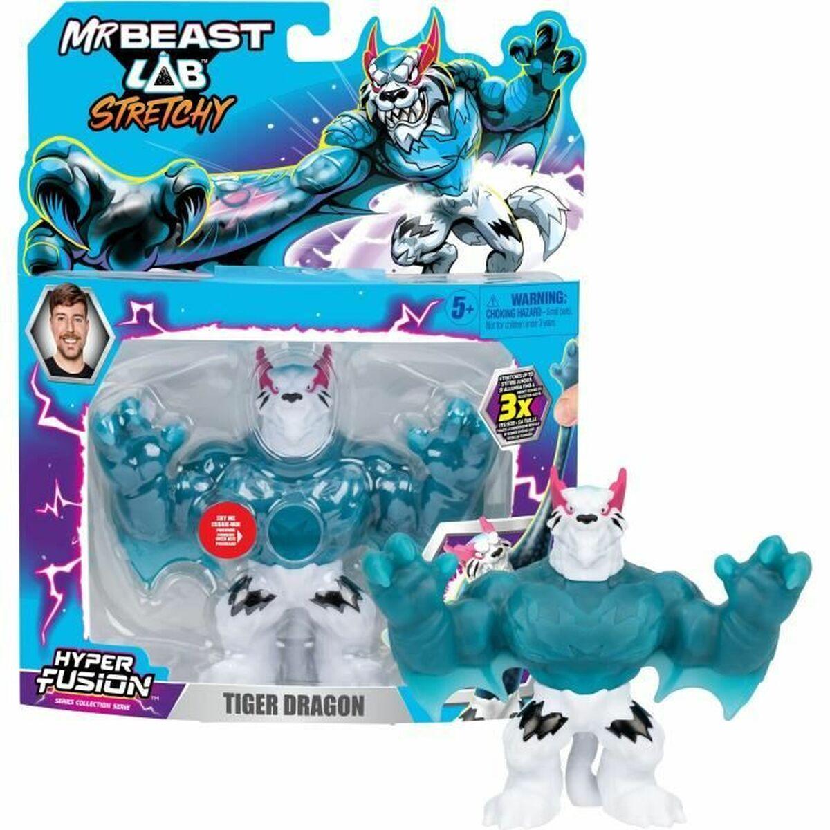 MrBeast Lab Action Figur - Stretchy Tiger Dragon
