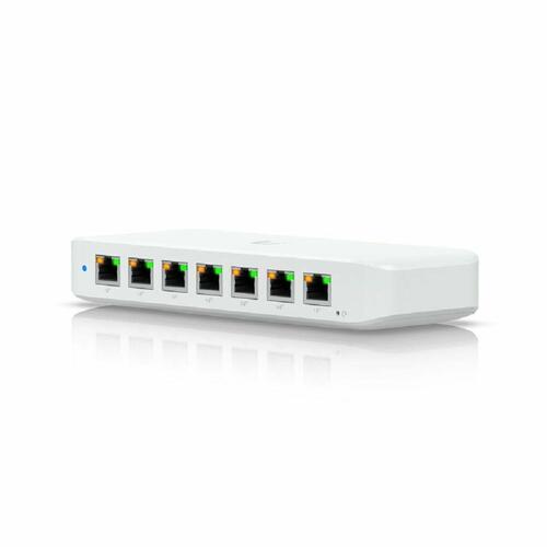 UBIQUITI USW-ULTRA-210W 8-port netværksswitch (sort)