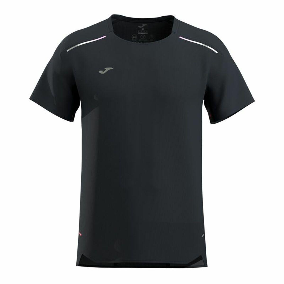 Joma Sport R-City kortærmet løbe-T-shirt til mænd - Sort (XL)