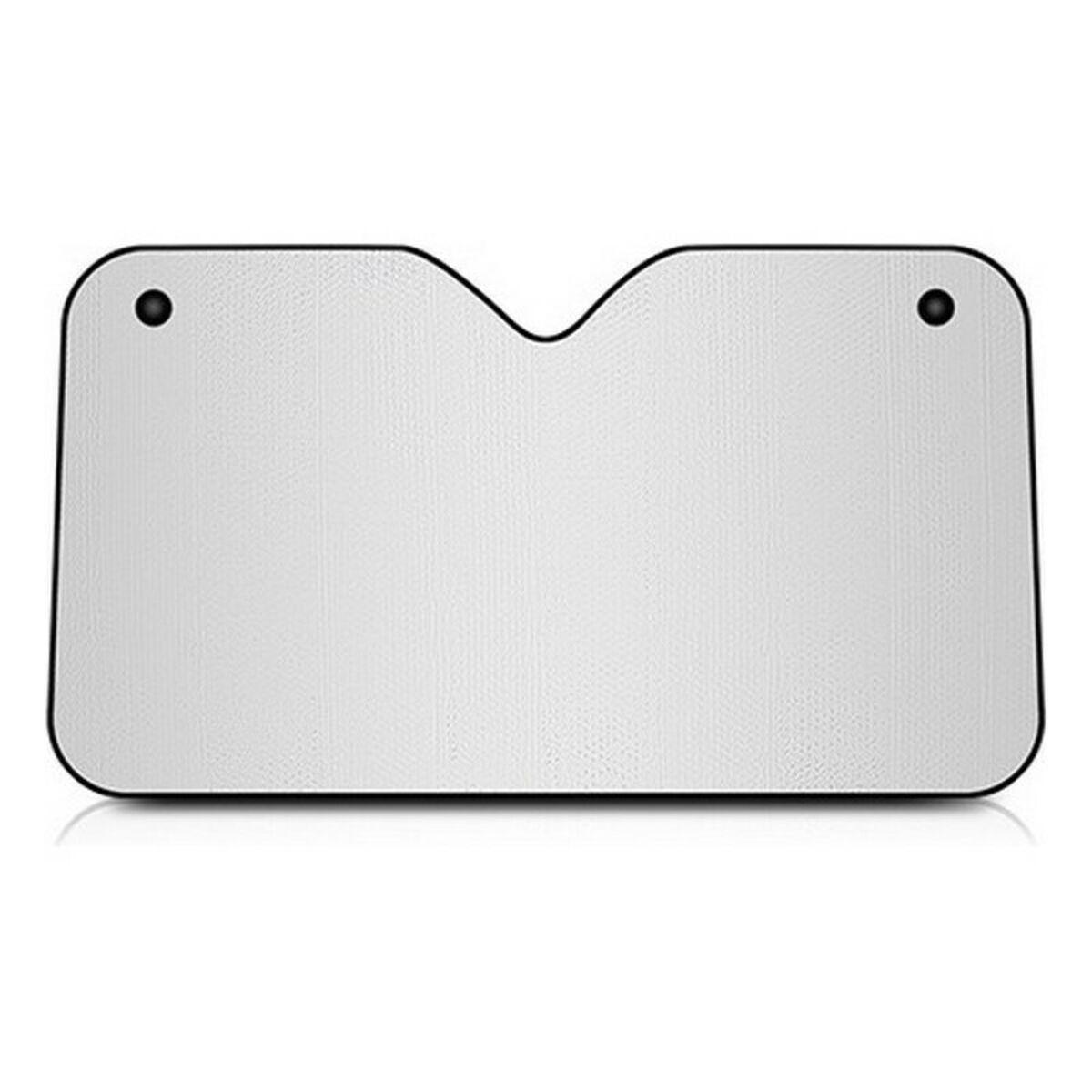 BC Corona parasol til forrude, sølv - 130 × 70 cm (med sugekopper)