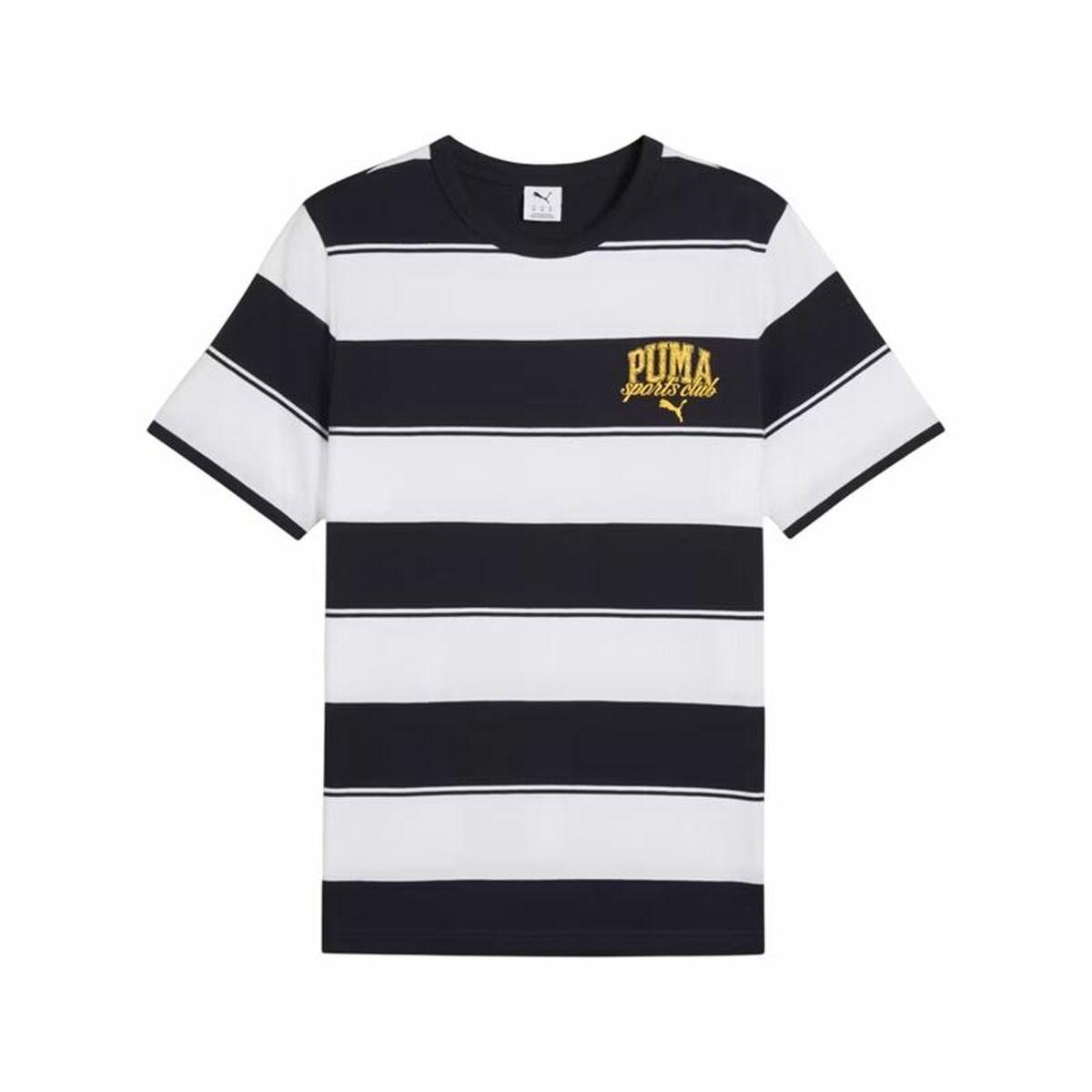 Puma Class Striped T herre T-shirt, marineblå - L