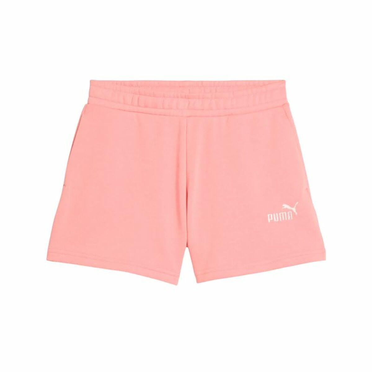 Puma Essentials Small No. 1 Logo shorts, pink - 9-10 år