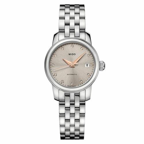 Mido dameur M0390071107600 automatisk - Ø 25 mm, grå