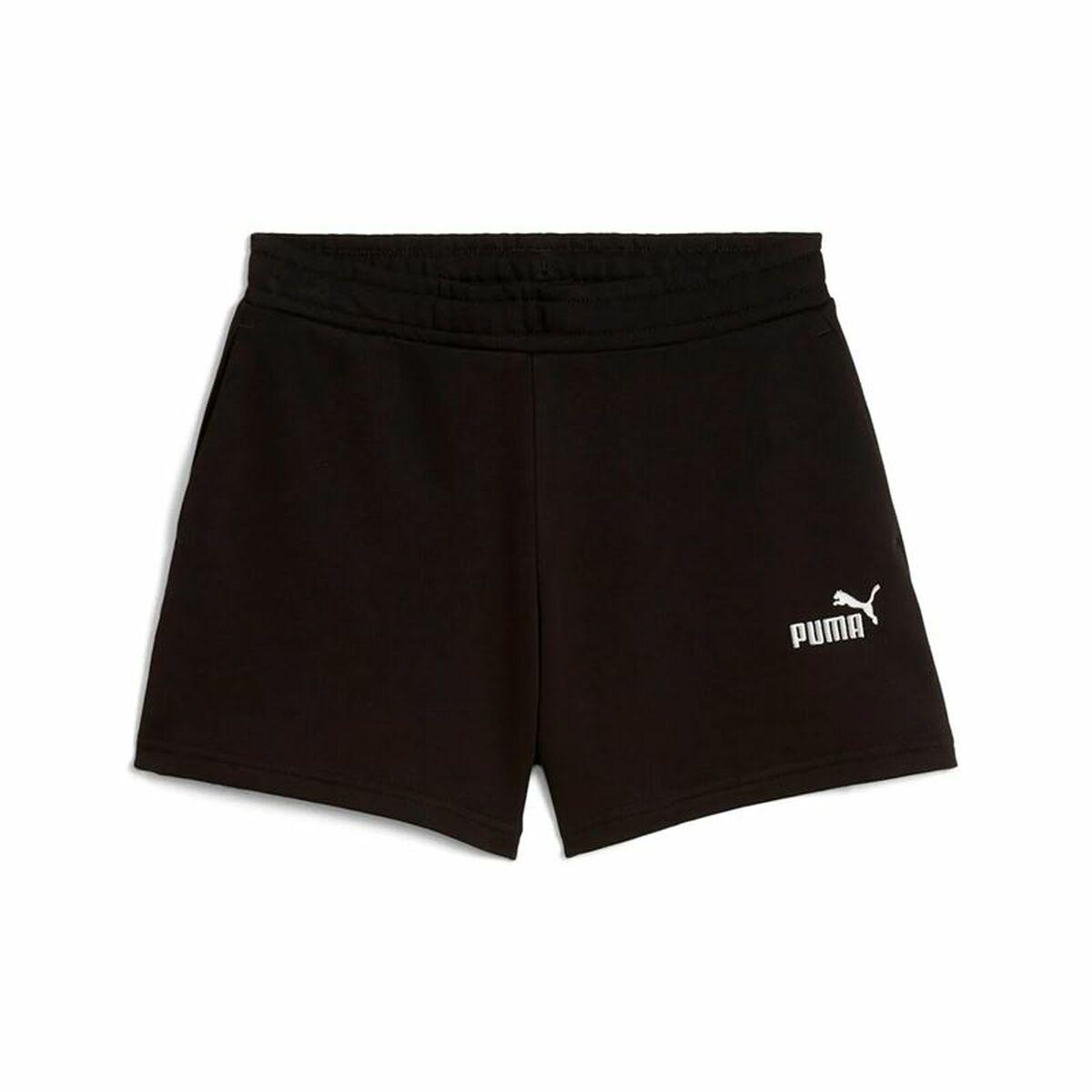 Puma Essentials shorts til piger - sort, 7-8 år