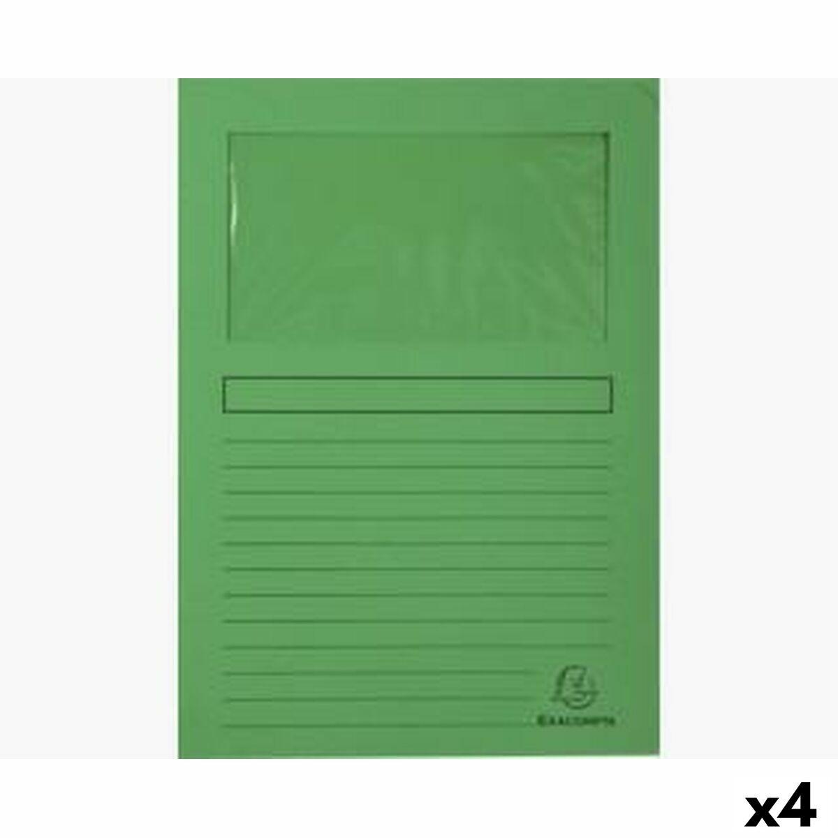 Exacompta undermapper A4 - sæt á 100 stk (4 pakker)