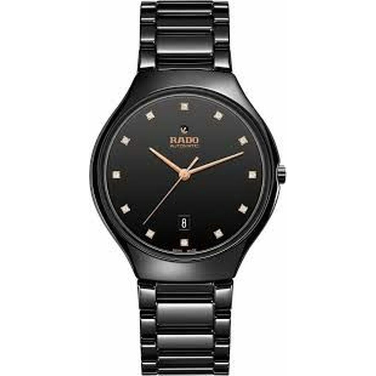 Rado Unisex armbåndsur R27113722 - sort stål, automatisk