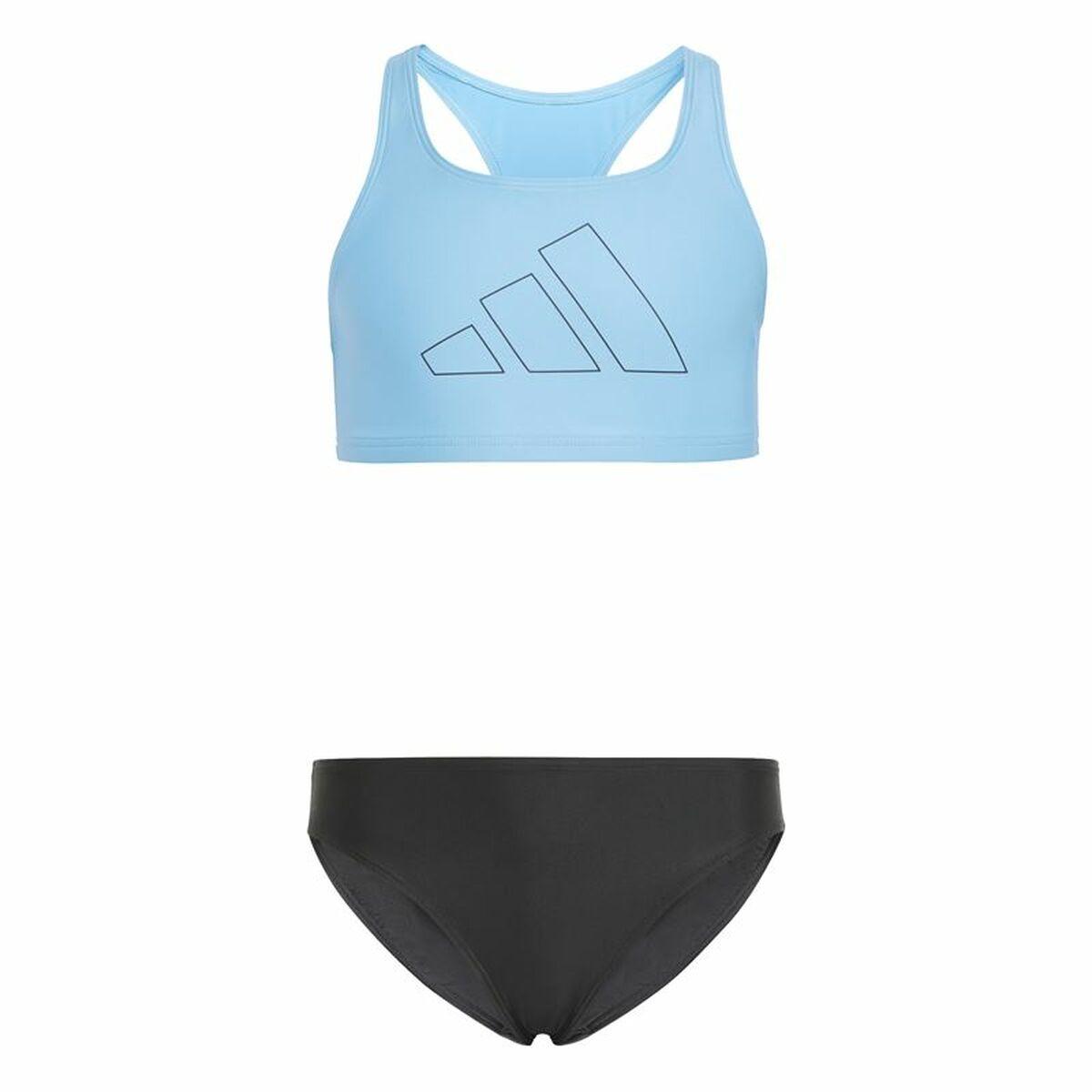 Adidas Bikini Big Bars - børnebikini 9-10 år