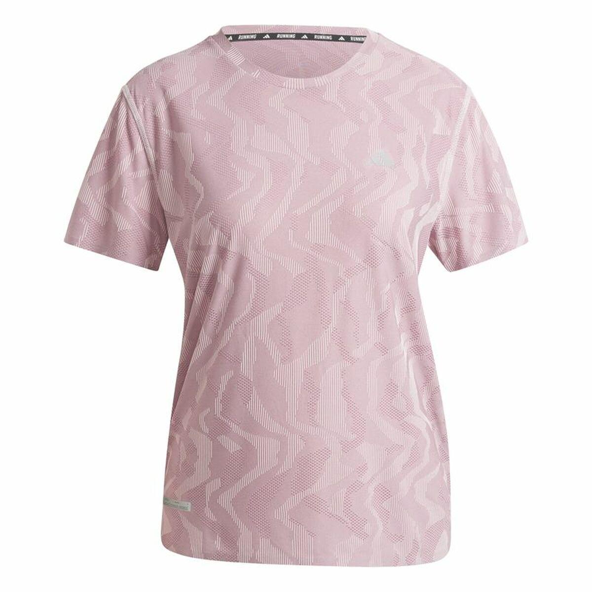 Adidas Ultimate Engineered løbe-T-shirt til kvinder - Pink (XL)