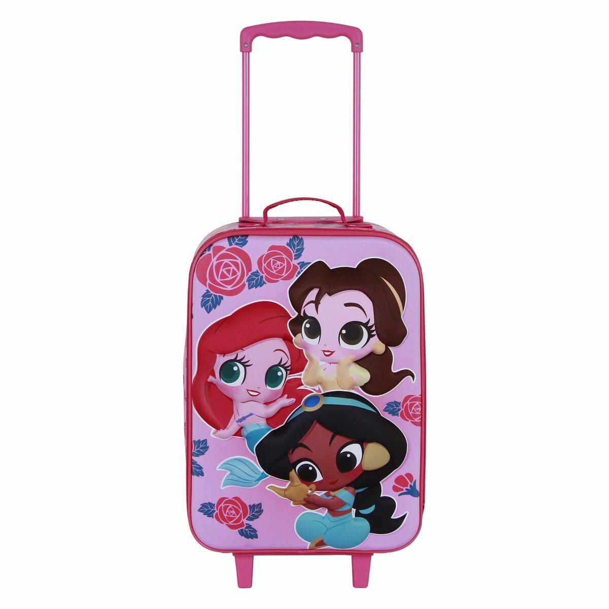 Disney Princess børnekuffert trolley - pink 33 × 17 × 52 cm