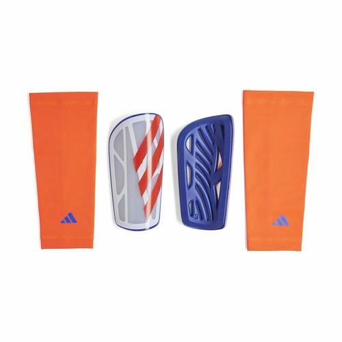 Adidas Tiro League benskinner - blå/hvid, str. XL