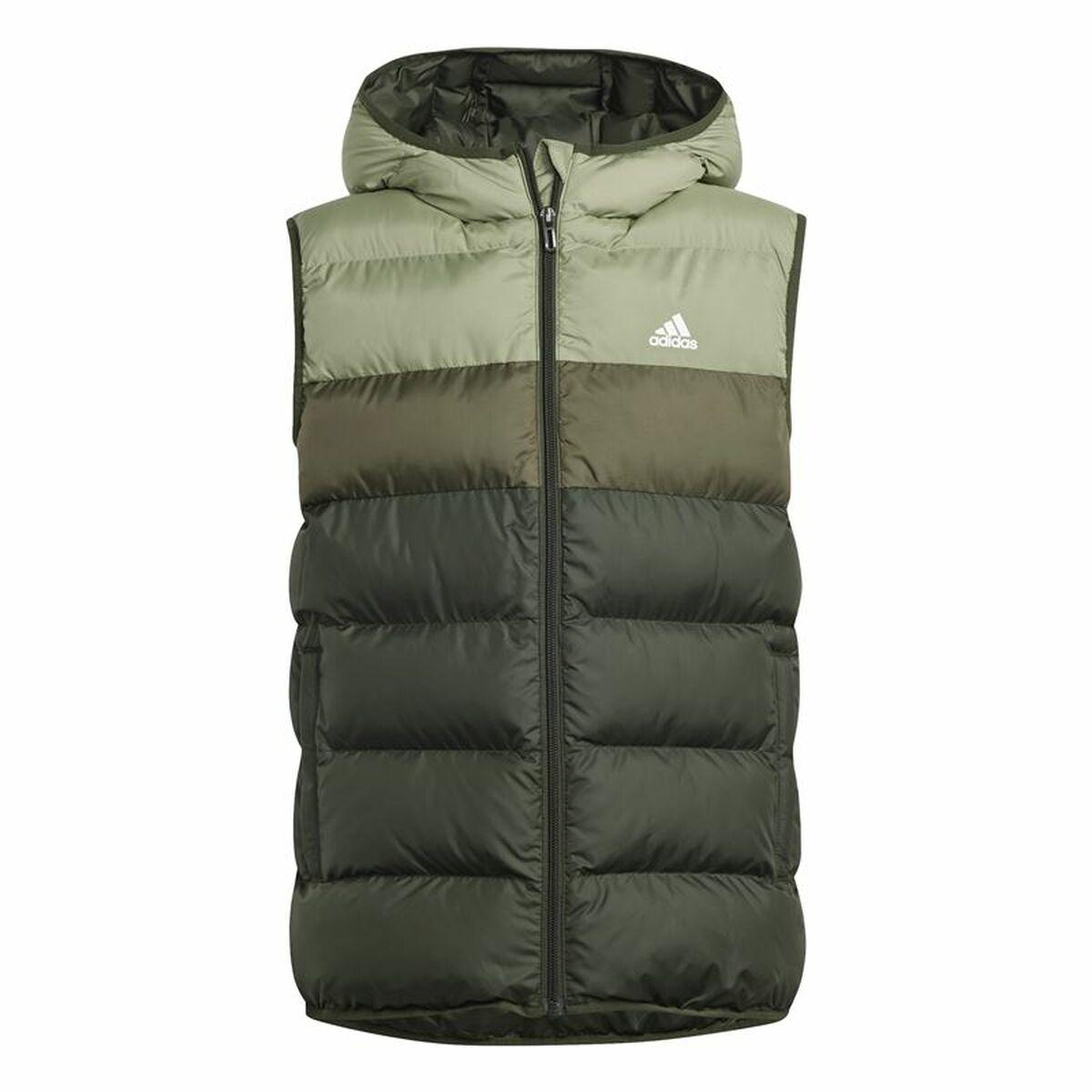 Adidas unisex sportsvest til børn - Synthetic Down, grøn